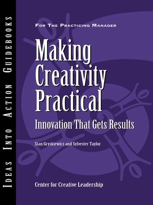 cover image of Making Creativity Practical